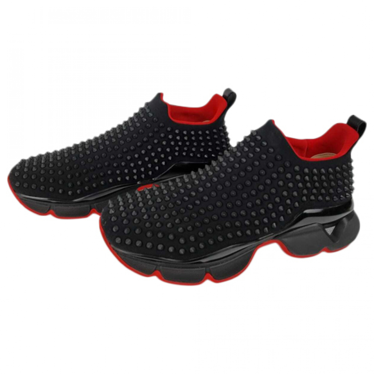 Spike sock cloth trainers Christian 